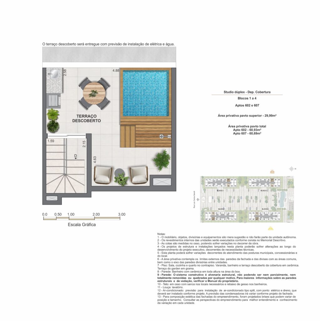 Feel Residencial — planta 1