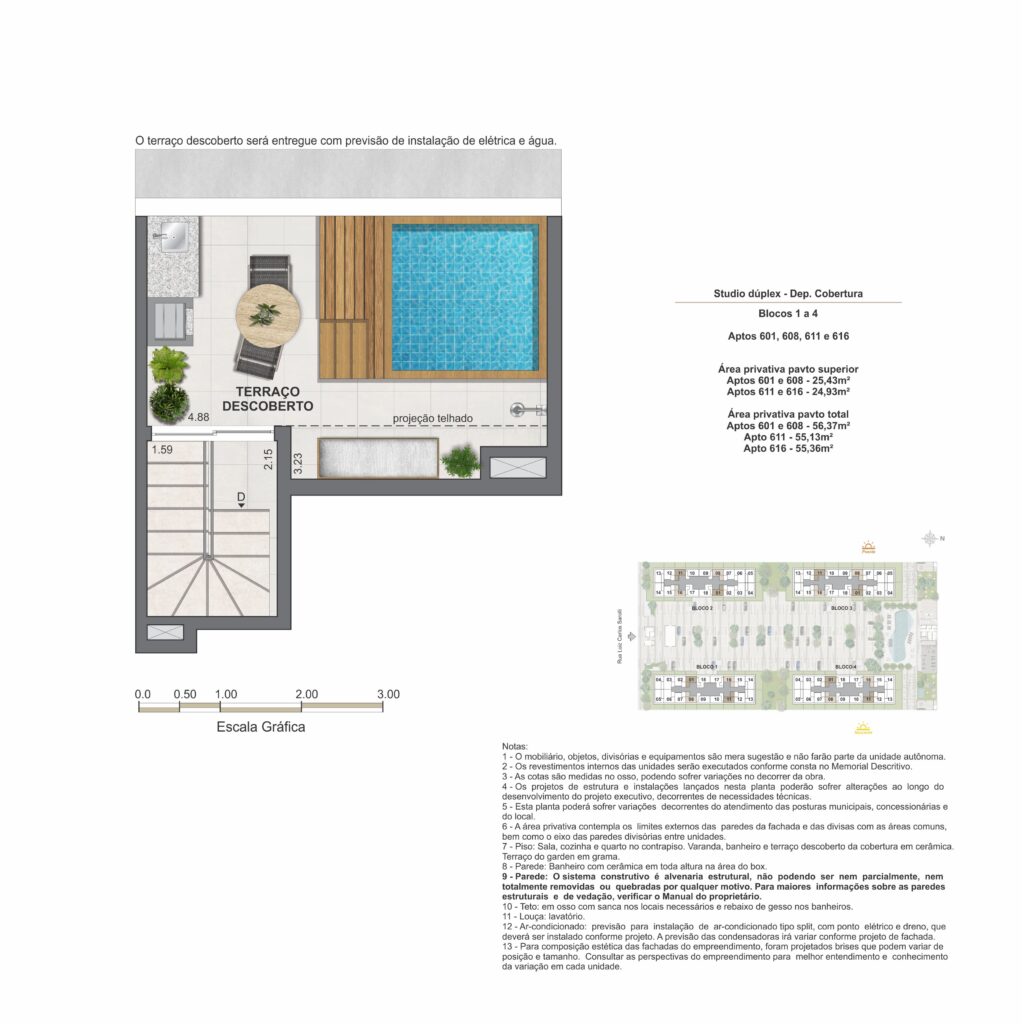 Feel Residencial — planta 2