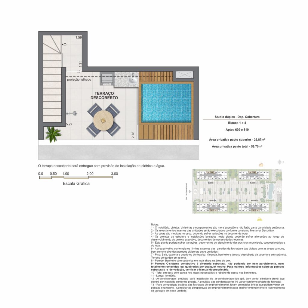 Feel Residencial — planta 4