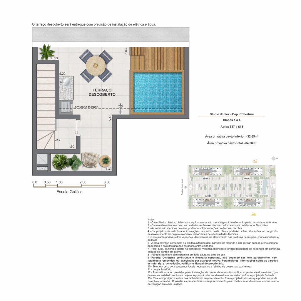 Feel Residencial — planta 6