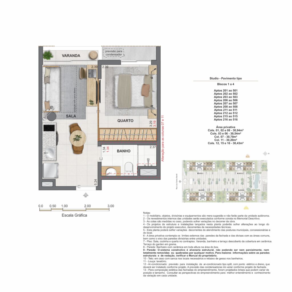 Feel Residencial — planta 7