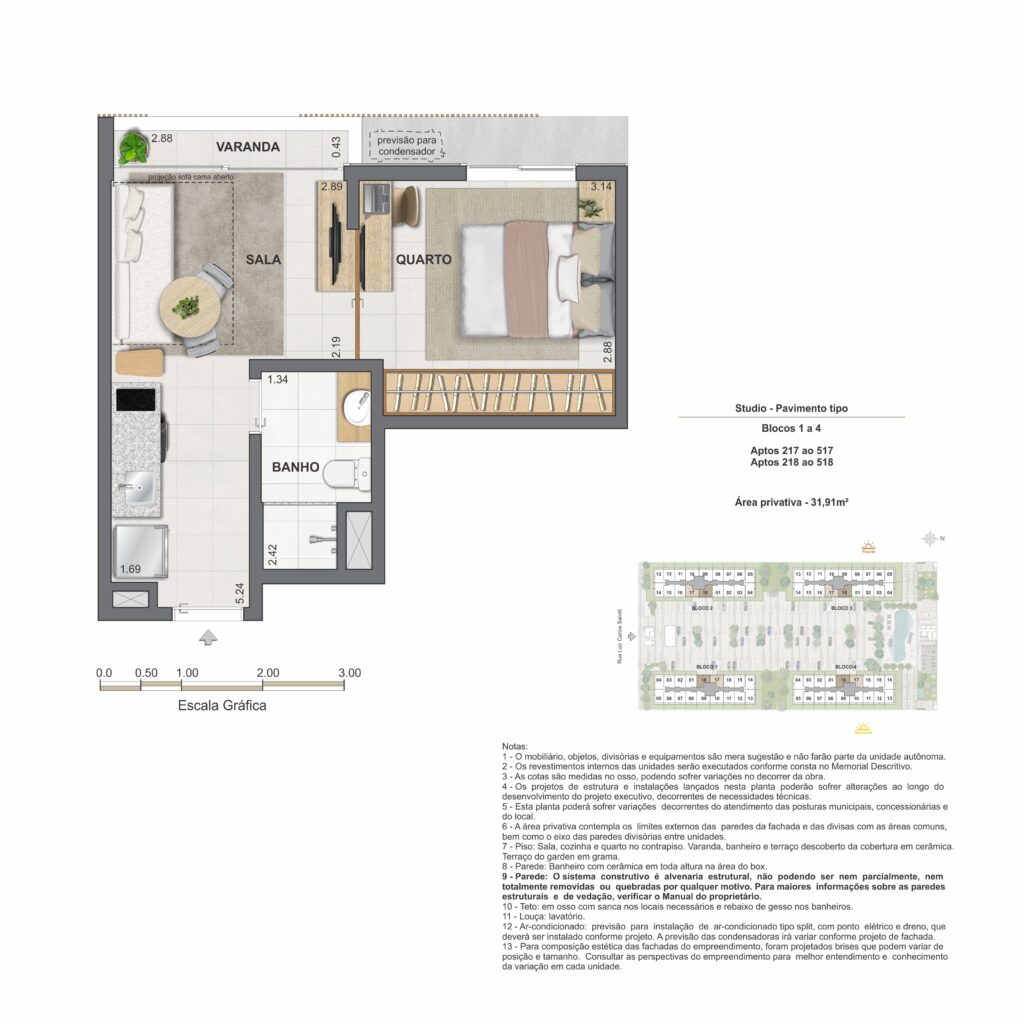 Feel Residencial — planta 10