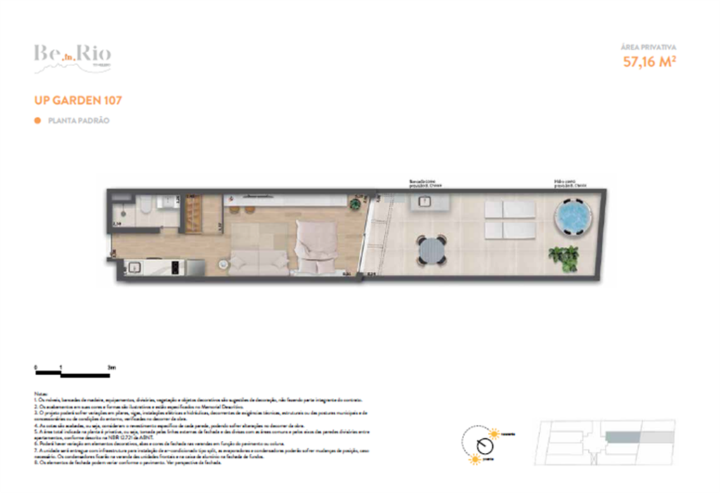 Be in Rio Tonelero — planta 3