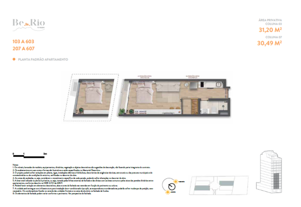 Be in Rio Tonelero — planta 4