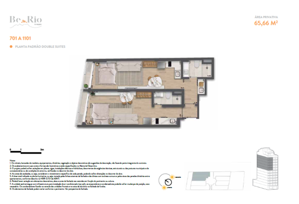 Be in Rio Tonelero — planta 7