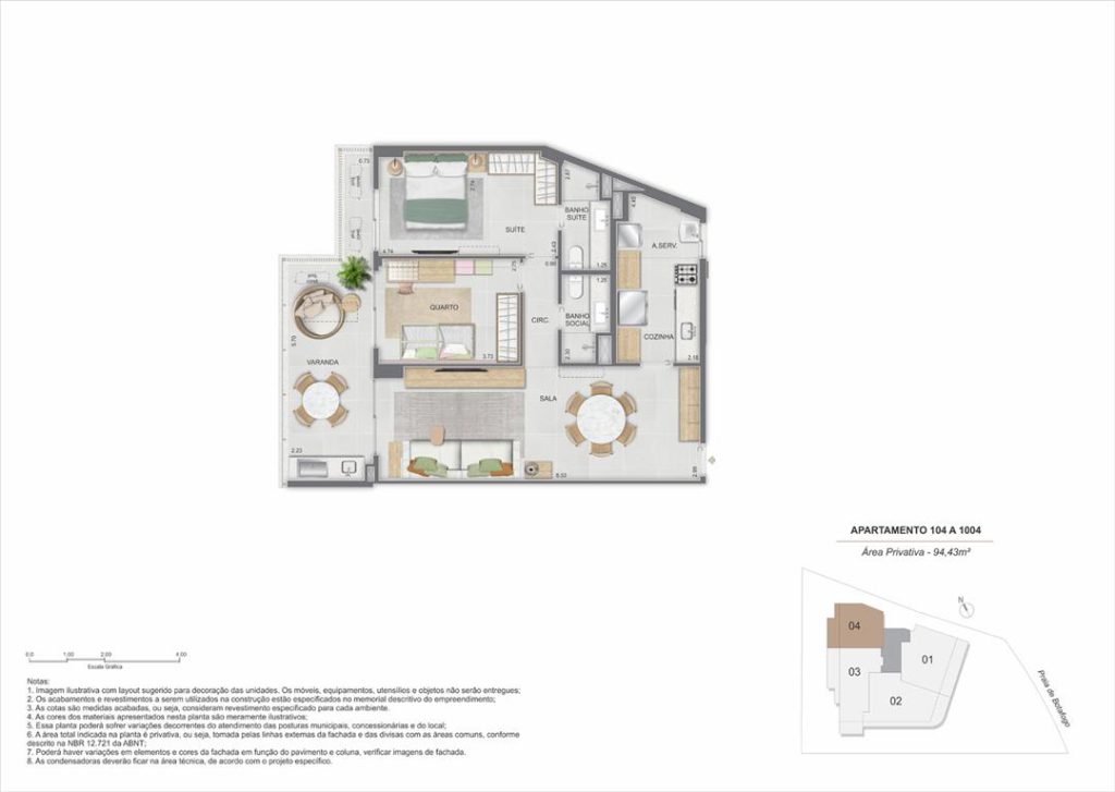Enseada Botafogo — planta 9