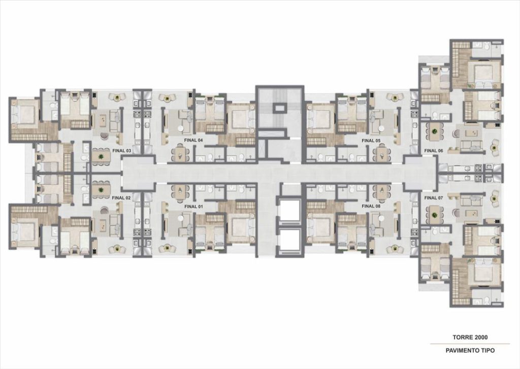 Breeze Inspire Residence — planta 2