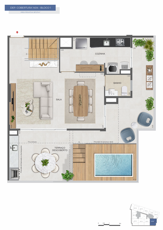 Symphony Residences — planta 8
