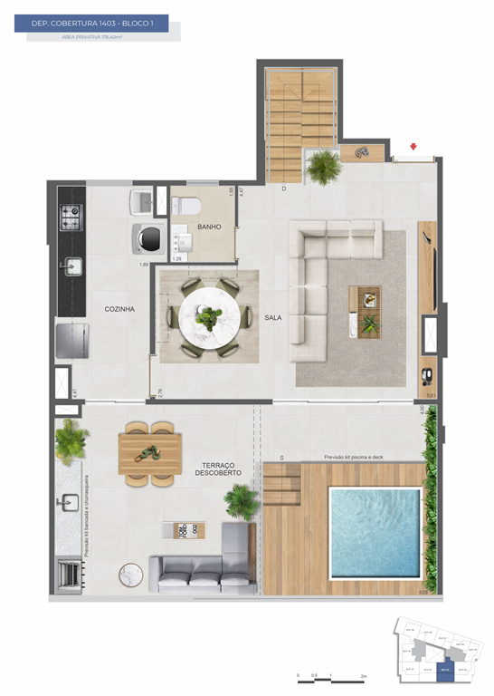Symphony Residences — planta 1