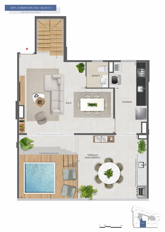 Symphony Residences — planta 3