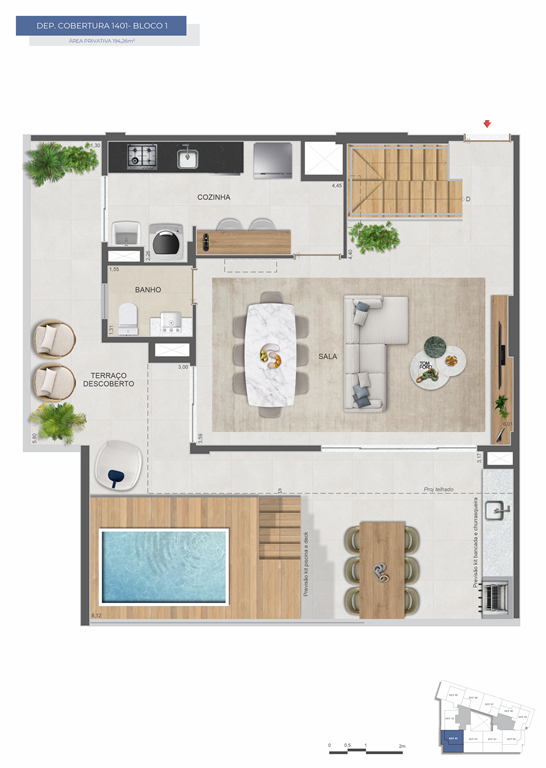 Symphony Residences — planta 4