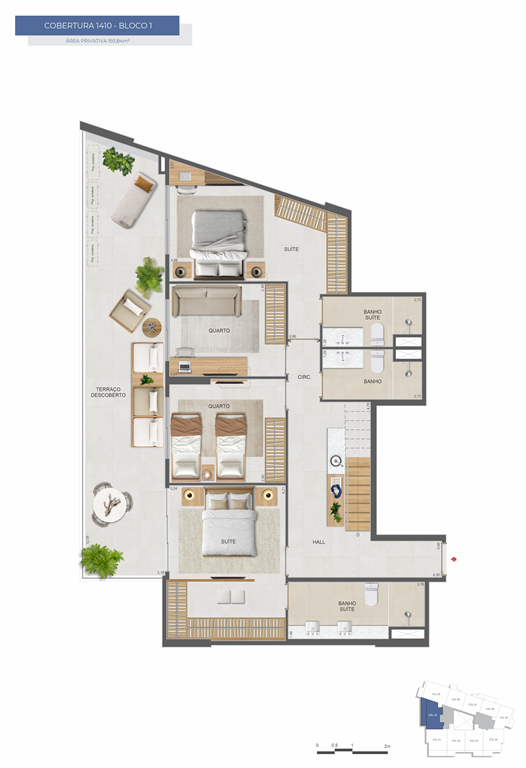 Symphony Residences — planta 7