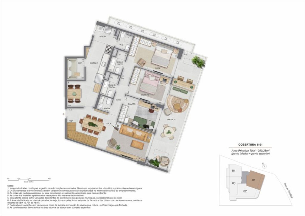 Enseada Botafogo — planta 7