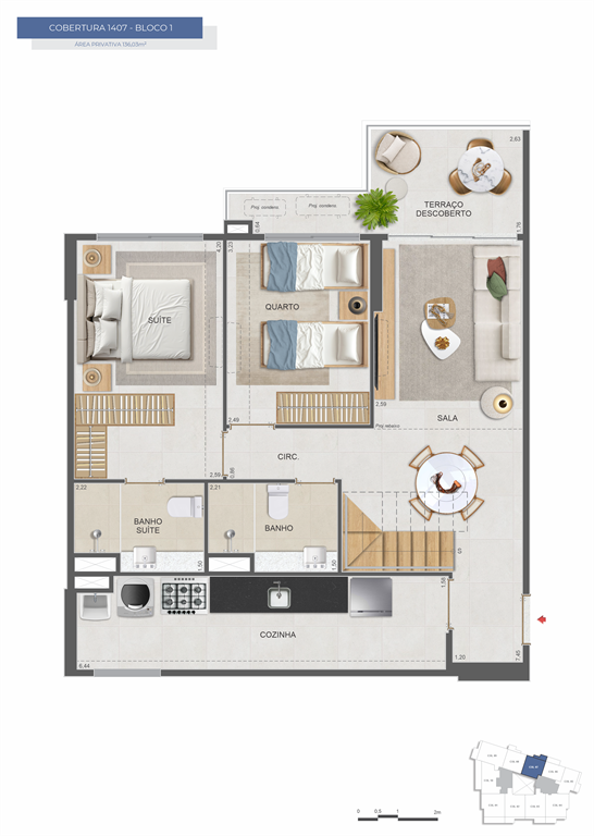 Symphony Residences — planta 6