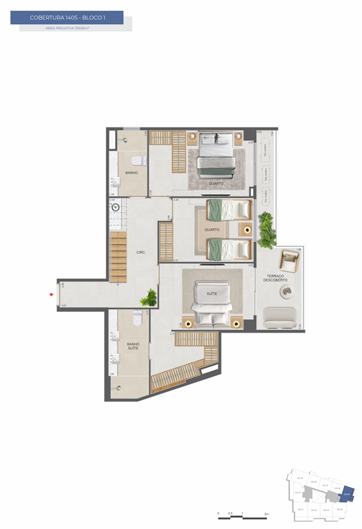 Symphony Residences — planta 10