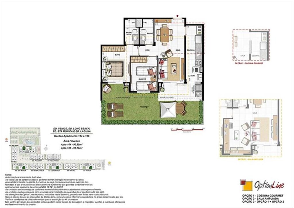Palms Recreio — planta 6