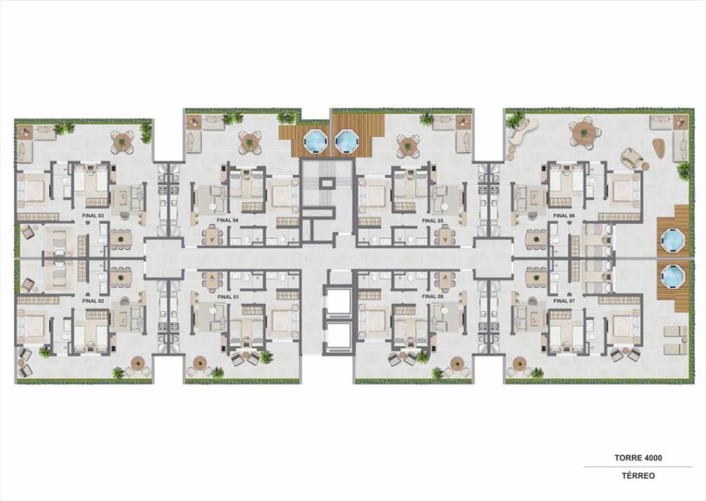 Breeze Inspire Residence — planta 1