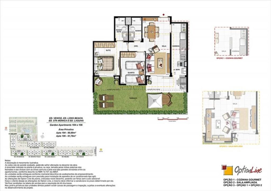 Palms Recreio — planta 2