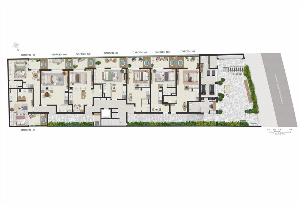 Stay 360 – Leblon — planta 6
