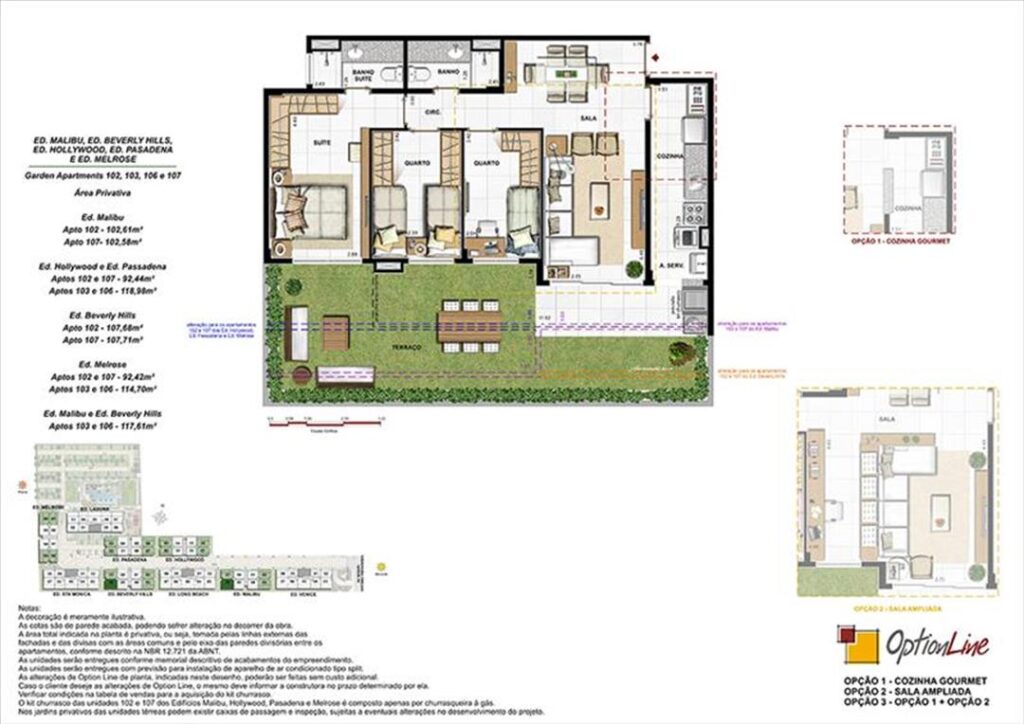 Palms Recreio — planta 9