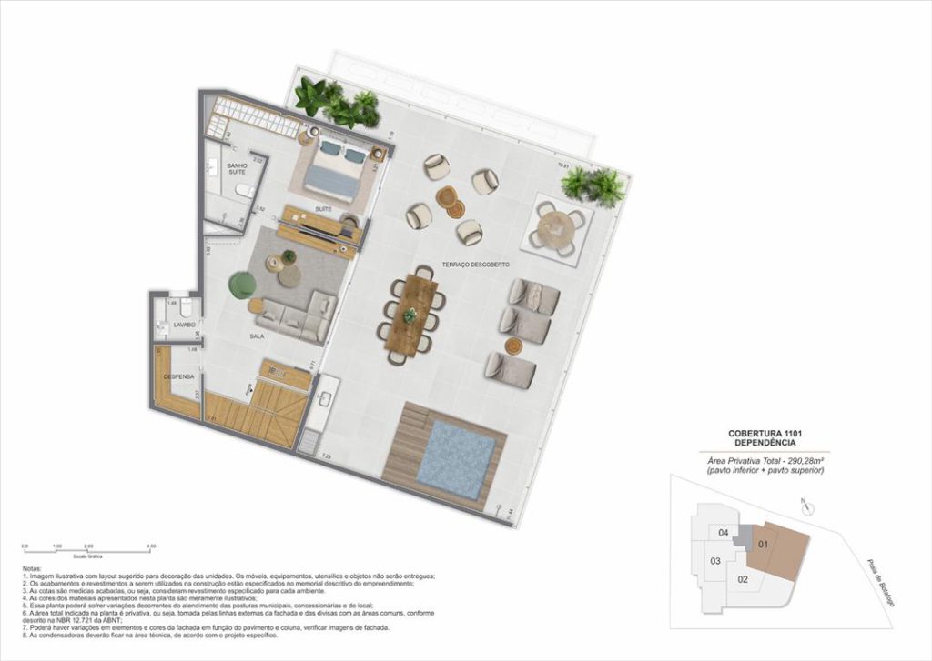 Enseada Botafogo — planta 5