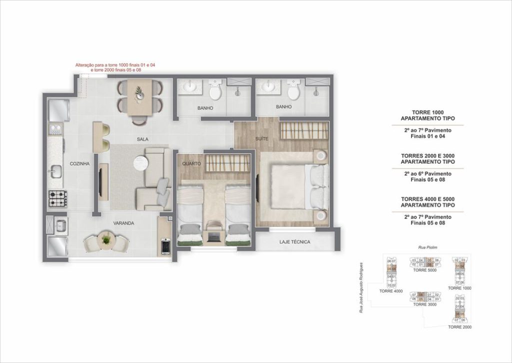 Breeze Inspire Residence — planta 7