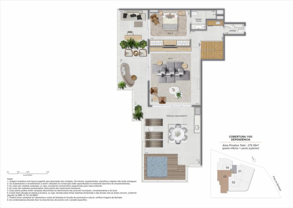 Enseada Botafogo — planta 4