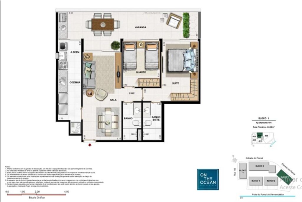 On The Ocean — planta 9