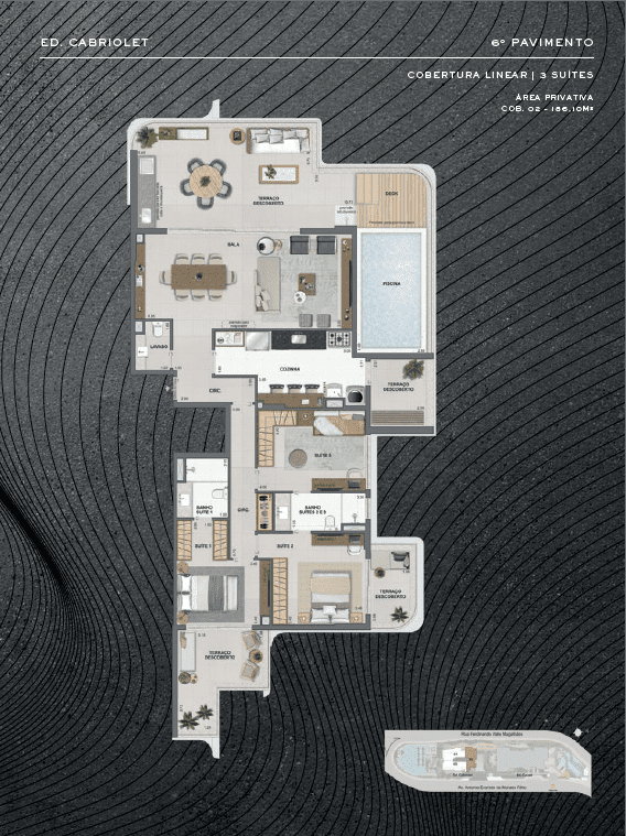 Coupe Tower — planta 7