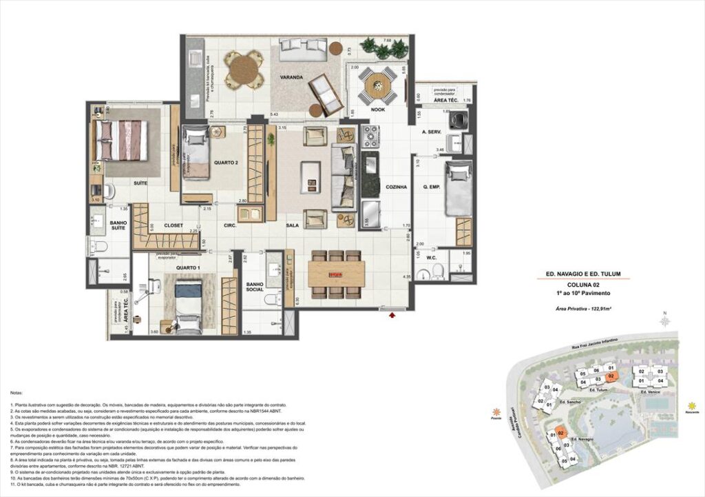 Orygem Acqua Home — planta 1