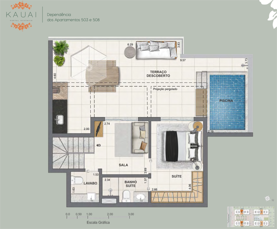 Kauai Pontal Oceânico — planta 10