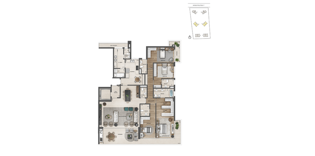 Oceana Golf Barra — planta 2