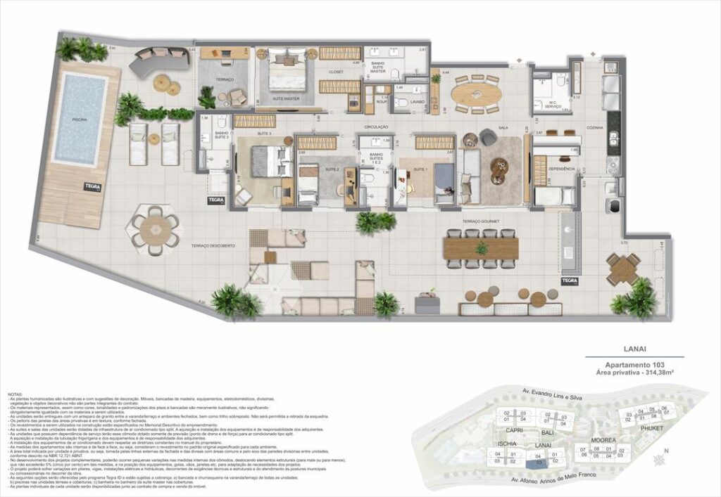 Gaea Home Resort — planta 2