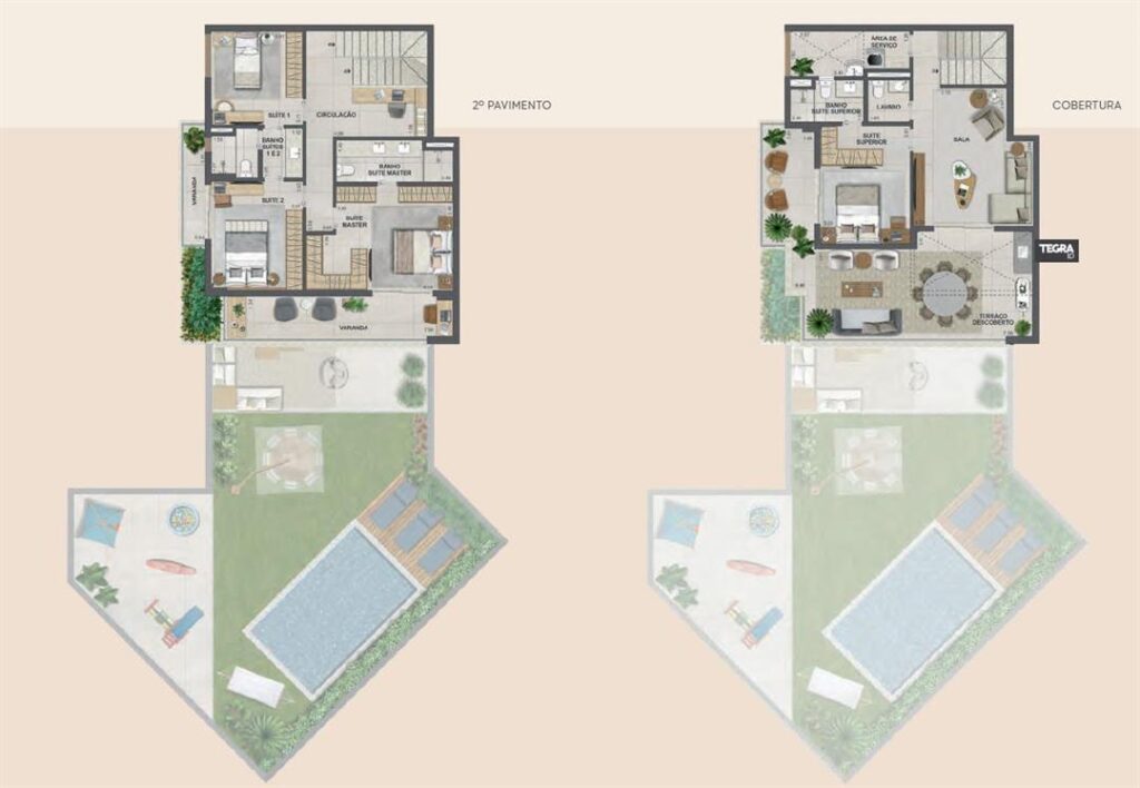 Claris Casa e Clube — planta 4