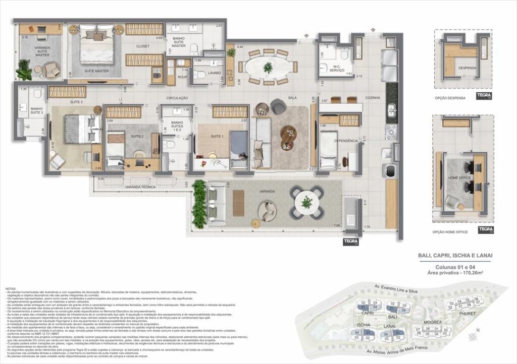 Gaea Home Resort — planta 1