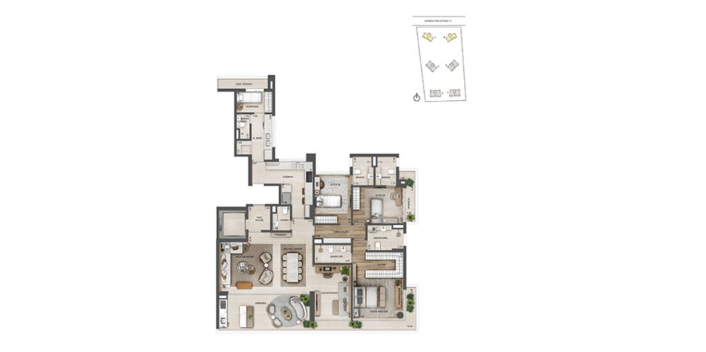 Oceana Golf Barra — planta 6