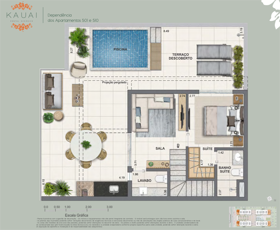 Kauai Pontal Oceânico — planta 4