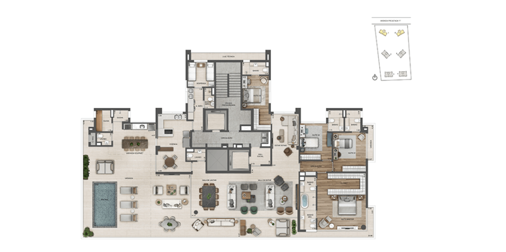 Oceana Golf Barra — planta 7