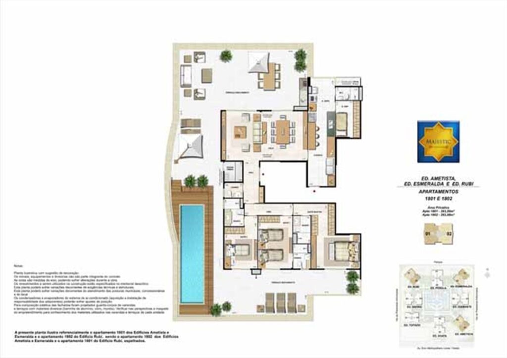 Majestic Cidade Jardim — planta 1