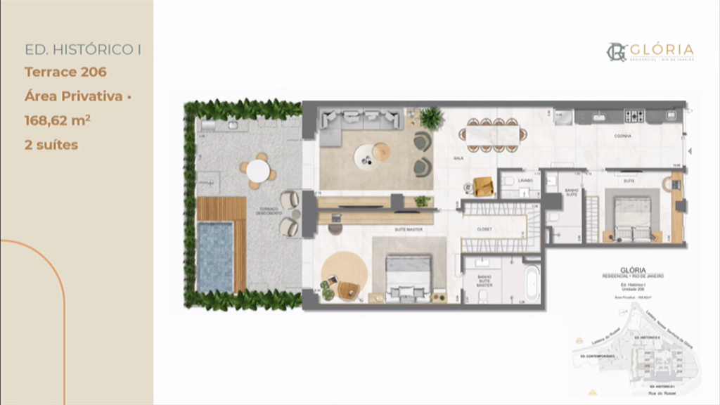 Gloria Residencial — planta 1