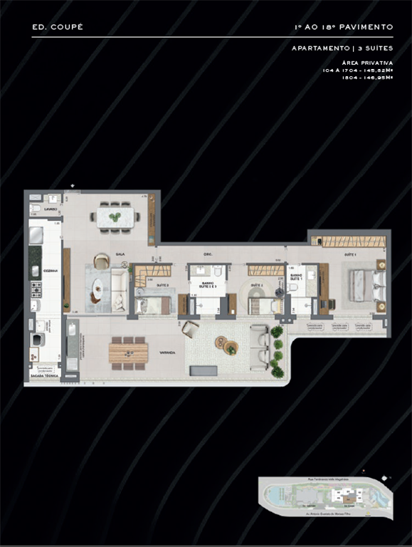 Coupe Tower — planta 6