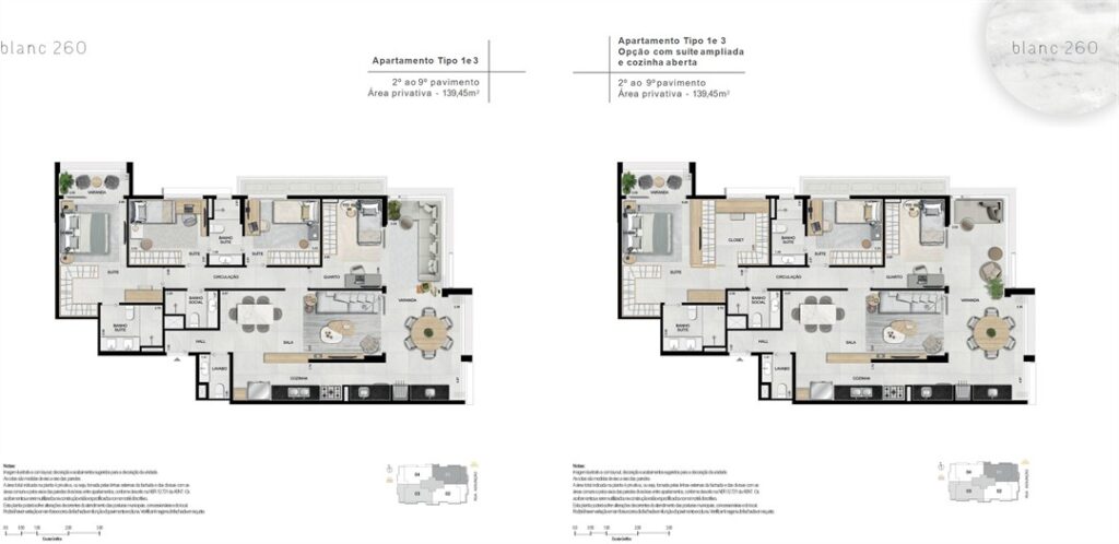 Blanc 260 – Botafogo — planta 1