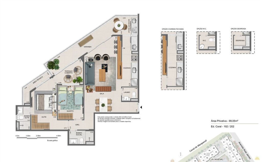All Jardim Oceânico — planta 1