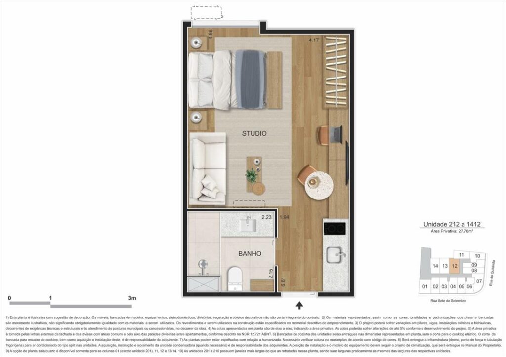 Sete Full Week Studios — planta 10