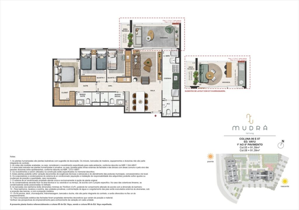 Mudrá Full Living — planta 10