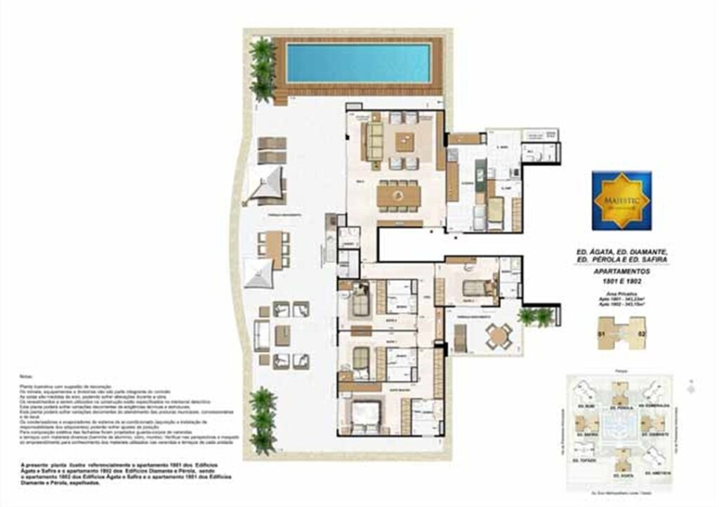 Majestic Cidade Jardim — planta 8
