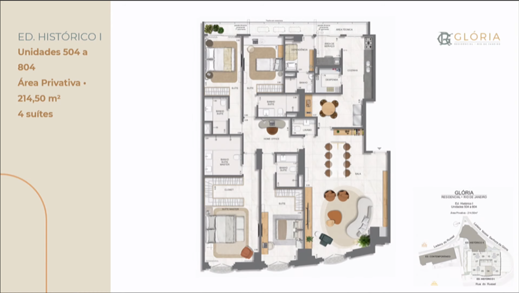 Gloria Residencial — planta 2