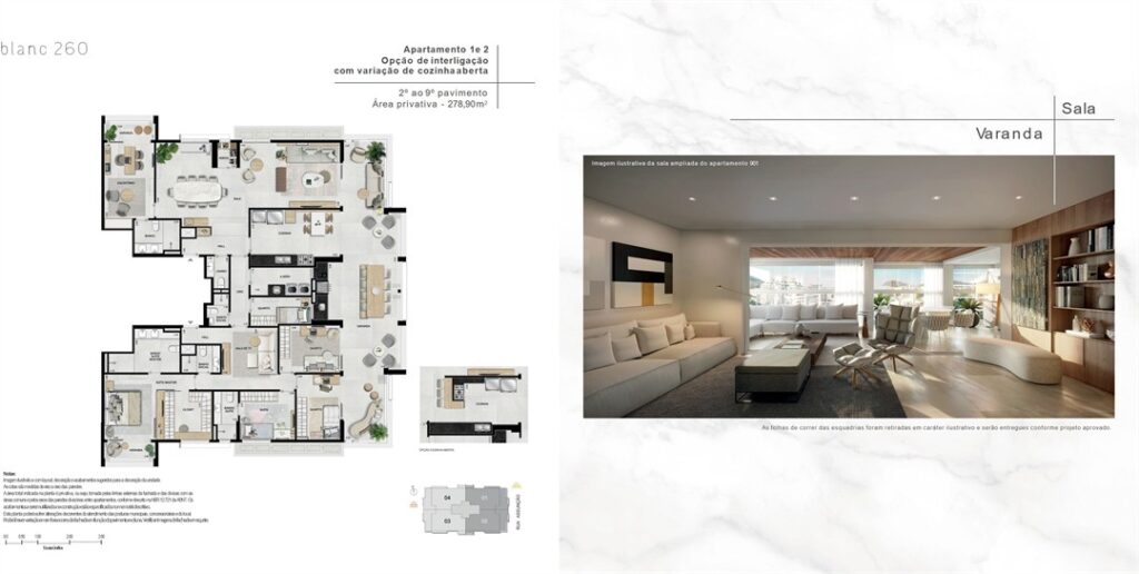 Blanc 260 – Botafogo — planta 2