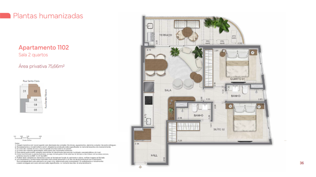 Lis Smart Living Copacabana — planta 2