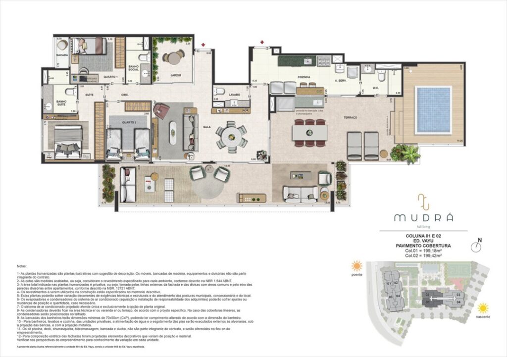 Mudrá Full Living — planta 2
